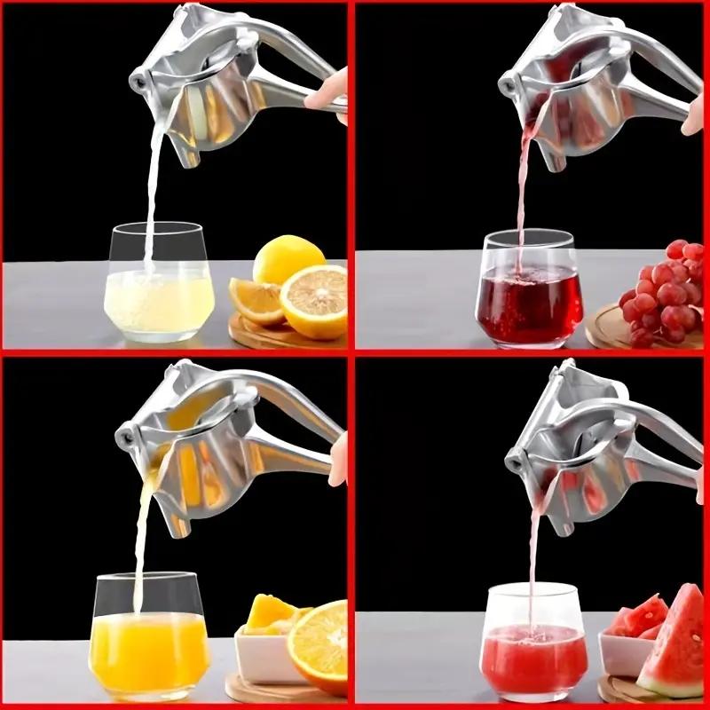 New Heavy-Duty Metal Manual Juicer - Multifunctional Handheld Lemon Fruit Juice Squeezer Tool