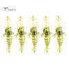 Luminous Shrimp Lures 5/10/20/40Pcs 4CM/1.3G Bionic Soft Lure, Glow-in-the-dark Fishing Accessories Bait with Hook, Freshwater Saltwater Swimbait