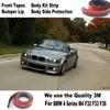 Ljudmila auto kaitseraua huule / kere komplekt BMW 3 M3 E30 E36 E46 E90 E91 92 E93 esiteibid Tagumine seelik Spoiler Deflektor kumm