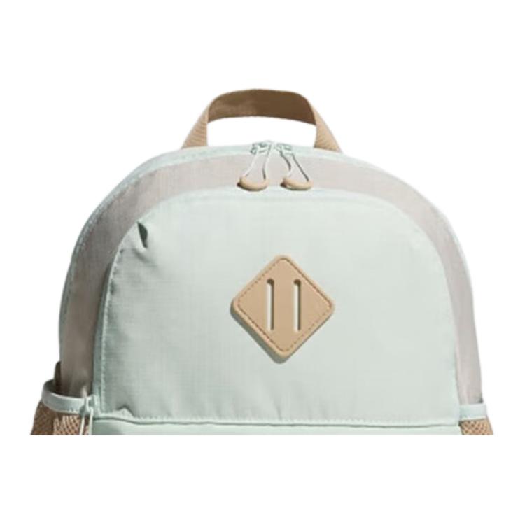 Adidas Fashion Simple Large Capacity Polyester Backpack Small Unisex Backpacks Light-Green JL8431