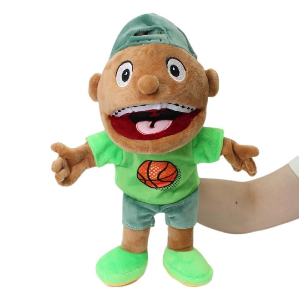 Lalka Pacynka Jeffy Lalka Pacynka Jeffy Zombie Chłopiec Kawaii Pluszak Lalka Pacynka Rodzina Jeffy Prawdziwa Mała Lalka Prezent Urodzinowy
