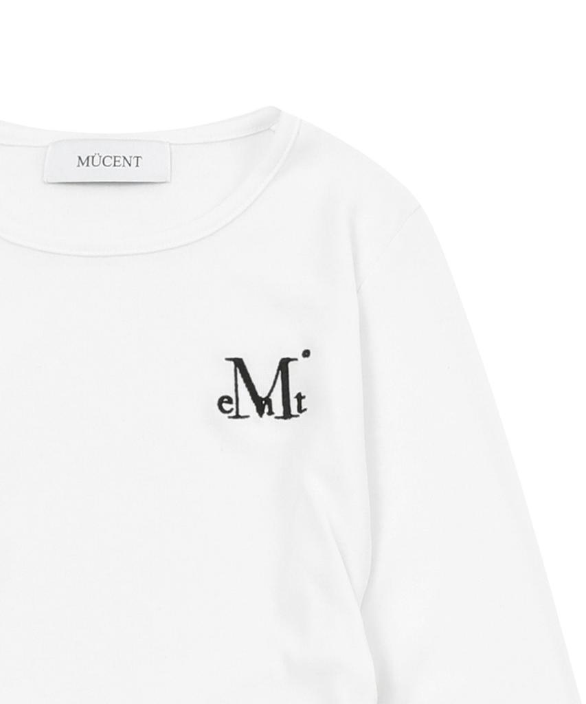 Mucent Deli Crop Shirring Tee (3 Colors)