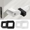 Portable Handles Door Stopper Silicone Gel Door Stop With Noise Reduction Transparent Wall Protection Door Knob Bumper For Kids