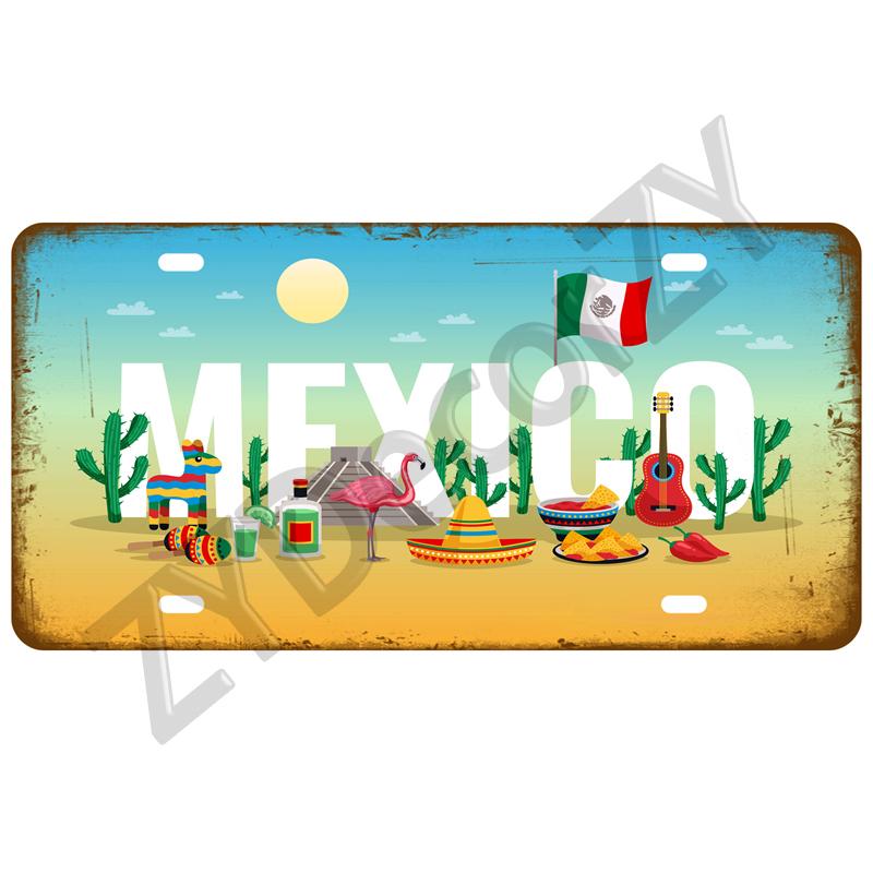 Home France Country Metal Sign Tinplates Plate Plaque Metal Vintage Tin Sign Decor For Man Cave Bar Pub Club Decoration Spain US