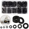 Flat Ring Flat Washers Black & White Gaskets Assortment Kit Gaskets Set Rubber Gaskets Pipe Repair