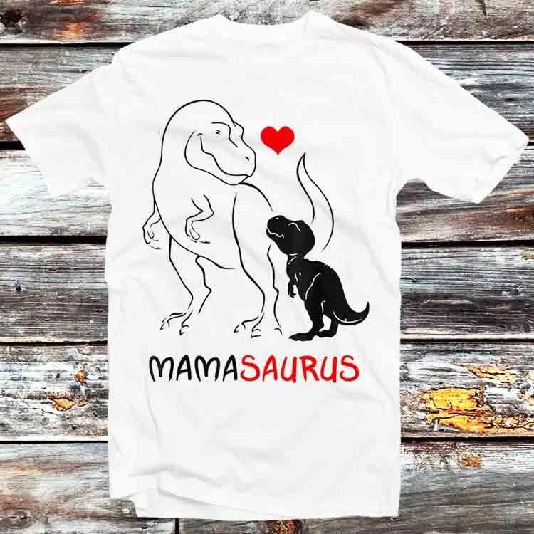 Mamasaurus Trex Mama Saurus Dinoszaurusz Anya Ajándék Póló B1128