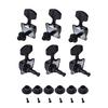 3R 3L Semiclosed Metal Machine Heads String Tuning Key Pegs Tuners for Folk Guitar