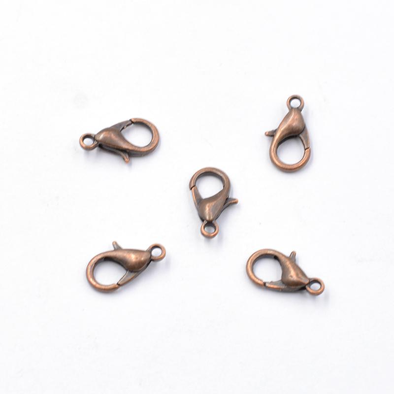 Metal Lobster Clasp Hooks End Connectors for Jewelry Making Findings Necklace Bracelet DIY