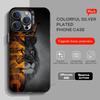 Lion Pattern Phone Case for iPhone 15 16 Pro Max  Air SE 11 13 Pro 14 Plus 12 11Pro 15Pro Max 16e Cover
