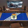 Real Oviedo Color Mouse Pad Large Gaming Table Cushion Non-slip Laptop Tablet Big Mousepad XXL Mat Mini PC Playmat With Lock edge