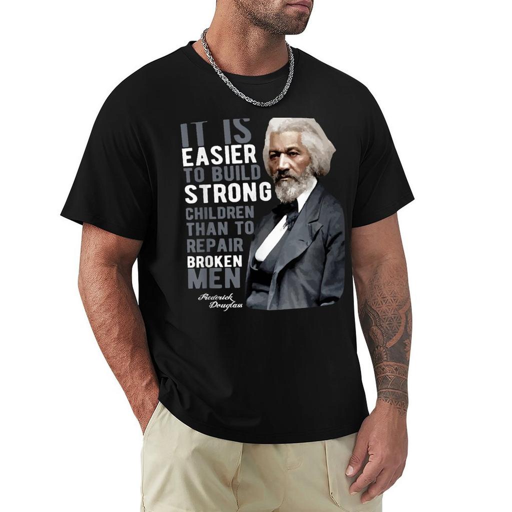 Frederick Douglass Tshirt Light Athletic Short Sleeve Tee Shirt