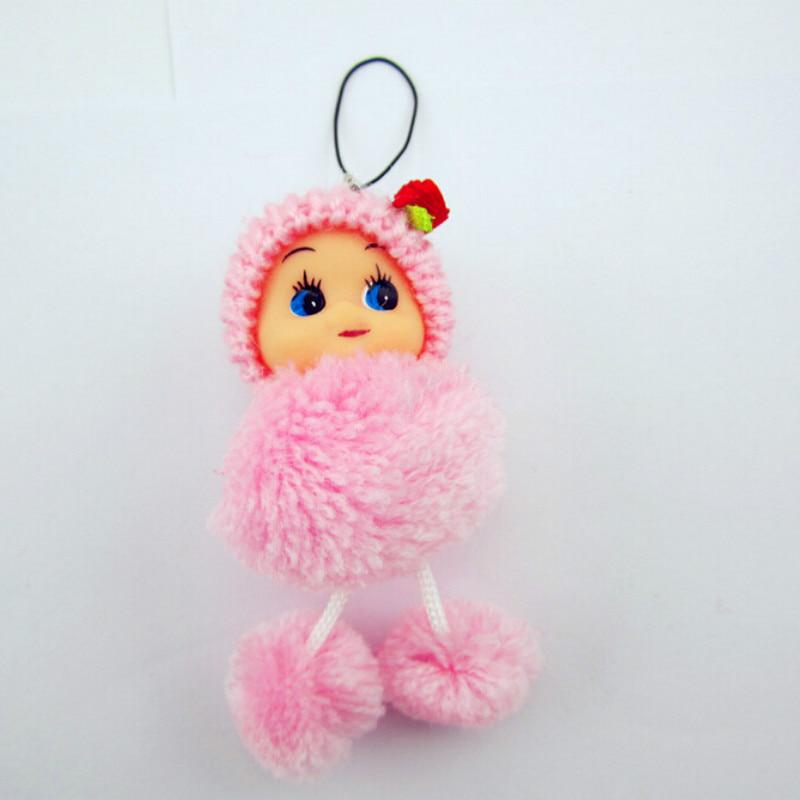 1PC nuovi giocattoli per bambini da 8 cm bambole interattive morbide portachiavi mini bambola portachiavi per ragazzi e ragazze