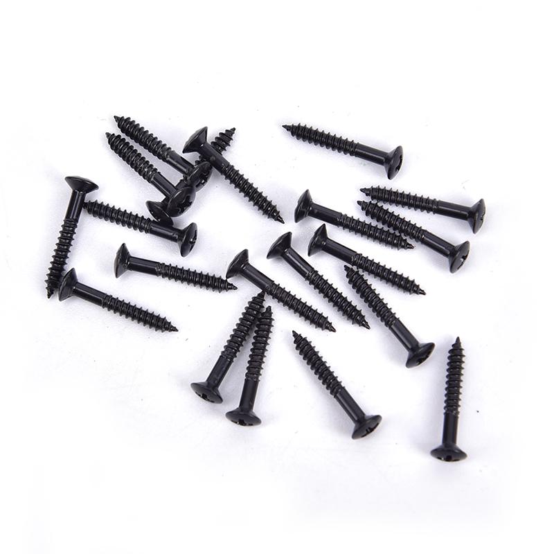 20Pcs Electric Guitar Humbucker Pickup Ring Mounting Pickup Frame Fixing Screw