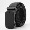 Frosted Automatic Buckle Edging Head Layer Cowhide Belt High End Business Casual Men's Trendy Belt