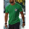 Zomer Casual Alledaags Heren T-shirt met Korte Mouwen Hawaïaans Heren Mode T-shirt Buiten Strand Heren Ronde Hals T-shirt 3D Print
