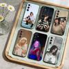 S-Singer B-Billie Eilish  Phone Case For Samsung Galaxy A73,A72,A71,A70,A52,A51 Others Soft Black Cover