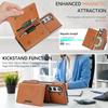 2-In-1 Two-fold Wallet Leather Phone Case for Samsung Galaxy Z Fold 7 ZFold 6 5 4 3 Wireless Charging Magnetic Card Holder Cover