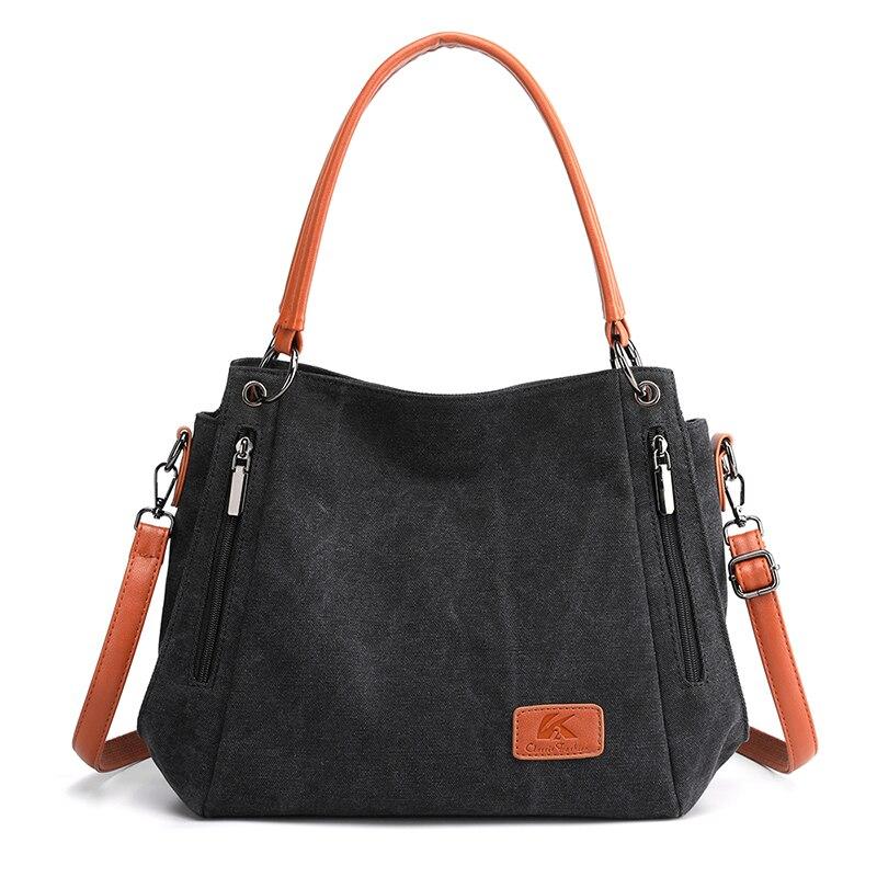 Damen Taschen Mode Designer Schulter Umhängetasche für Frauen 2024 Weibliche Umhängetasche Damen Geldbörse Lady Canvas Tuch Handtasche