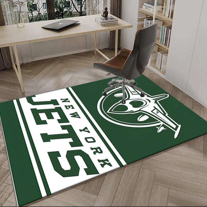 Jets Helmet Carpet, Kitchen Rugs, Yoga Mat, Non-Slip Mats, Rug for Bathroom, Living Room Bedroom, Camping Rugs Christmas Gift