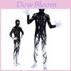 Horror Halloween Zalgo Monster Cosplay Costume With Red Eyes For Kids And Adults