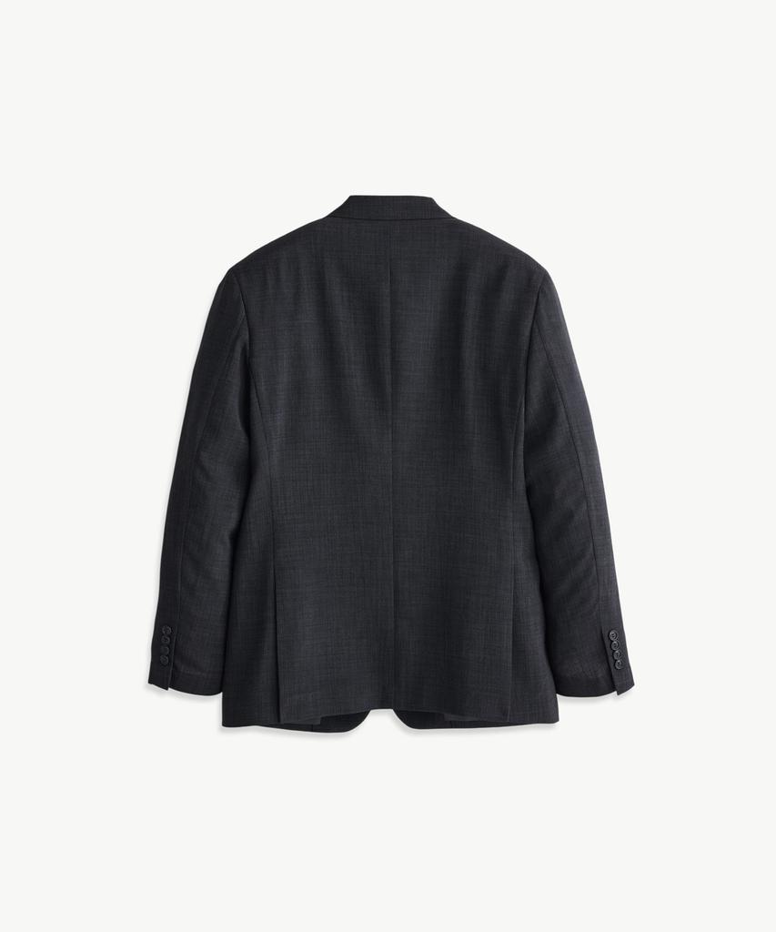 Stco [Summer] Two-Tone Textured Setup Jacket_Charcoal Gray (Relaxed Fit)_Sejxb01Nsc