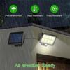 Außen Bewegungssensor Solarleuchte Wiederaufladbar 1/4/6 COB Solar Wandleuchten Wasserdicht Notfall Straßen Garten Veranda LED Beleuchtung