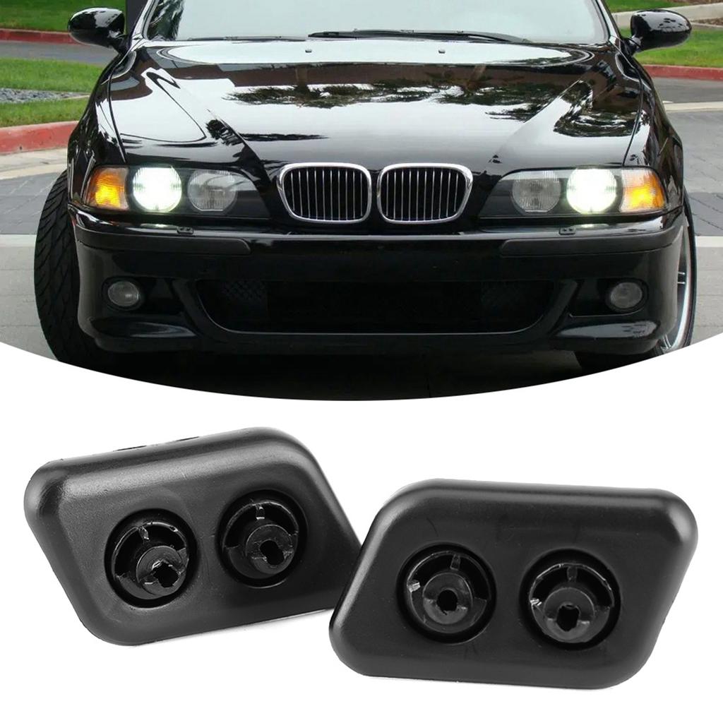 Pair of Headlight Washer Nozzle 61678360661 Fit for E39 525i 528i 530i 540i M5 1999?2003