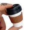 Coffee Cup Clicker 3D Printed Clicker, Press Fidget for Portable Toy Stress Relief, Backpack Hanging Finger with Ball Chain Relief