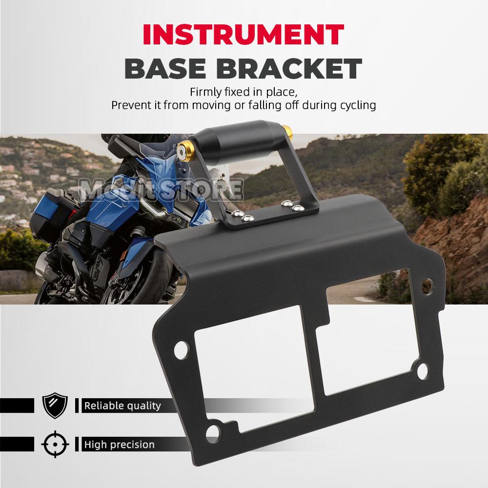 For BMW K1600GT GTL GA K1600B 2022-2025 Motorcycle Accessorie Navigation Bracket Instrument Extension Bracket GPS Holder Modifie