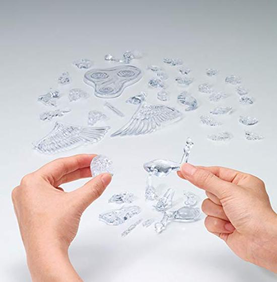 Beverly 43 Piece Crystal Puzzle Unicorn Clear 50245