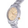 Seiko Seiko Herren-Armbanduhr, automatisches Champagner-Zifferblatt, Edelstahl, SNKL81K1