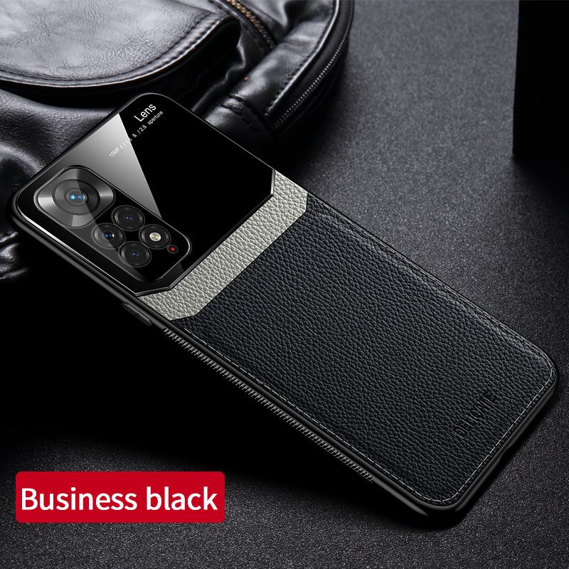 Redmi Note 11 Pro Case For Xiaomi Redmi Note 11S Case PU Leather Silicone Bumper Back Cover For Xiomi Redmi Note 11 Pro  5G Case