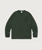 T1011 7Oz Pocket Long Sleeve T-Shirt Dark Green (Made In Usa)