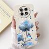 For Realme 12 5G Case For Realme 12X 5G Cover RMX3998 Luxury Fashion Flowers Kawaii Girl Cute Cat Shockproof Phone Case Funda