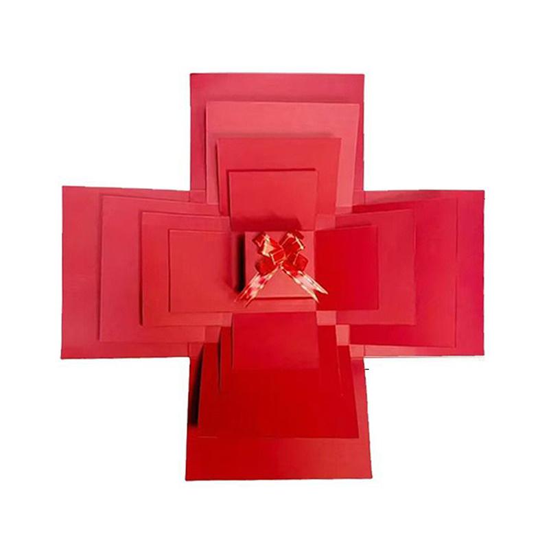 Diy Surprise Explosion Gift Box For Birthdays Valentine'S & Weddings Perfect For Proposals & Party Favors