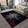Map Navigation Compass Retro Carpet Rug for Home Living Room Bedroom Sofa Doormat Decor,Child Play Area Rug Non-slip Floor Mat