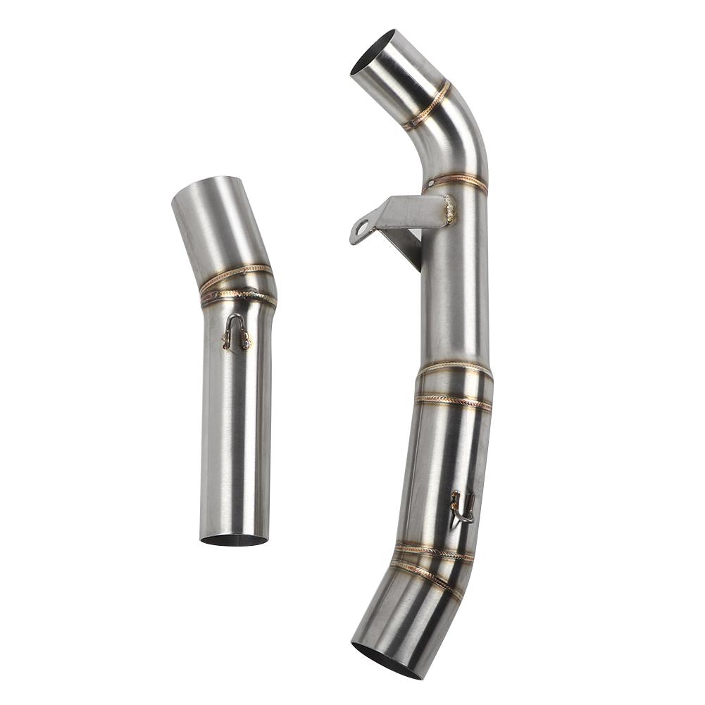 Connettore di collegamento del tubo intermedio di contatto dello scarico della motocicletta Adatto per Kawasaki Z1000 20072009