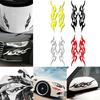 2pcs Popular Vinyl Cool Vehicle Decal Flame Fire Car Decoration Car Sticker
