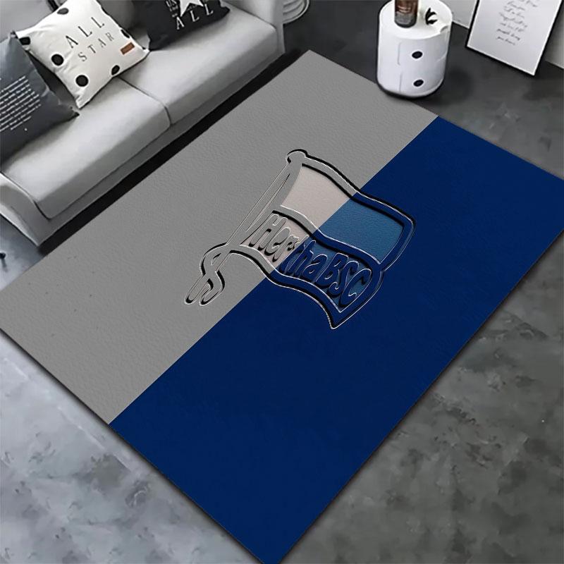 Hertha BSC Carpet Rug for Living Room Bedroom Home Sofa Decoration,Kids Play Non-slip Floor Mat