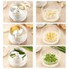 Manual Garlic Chopper Hand-Pulled Garlic Masher Mini Food Processor for Ginger Pepper Nuts Fruit And Vegetable Chopper