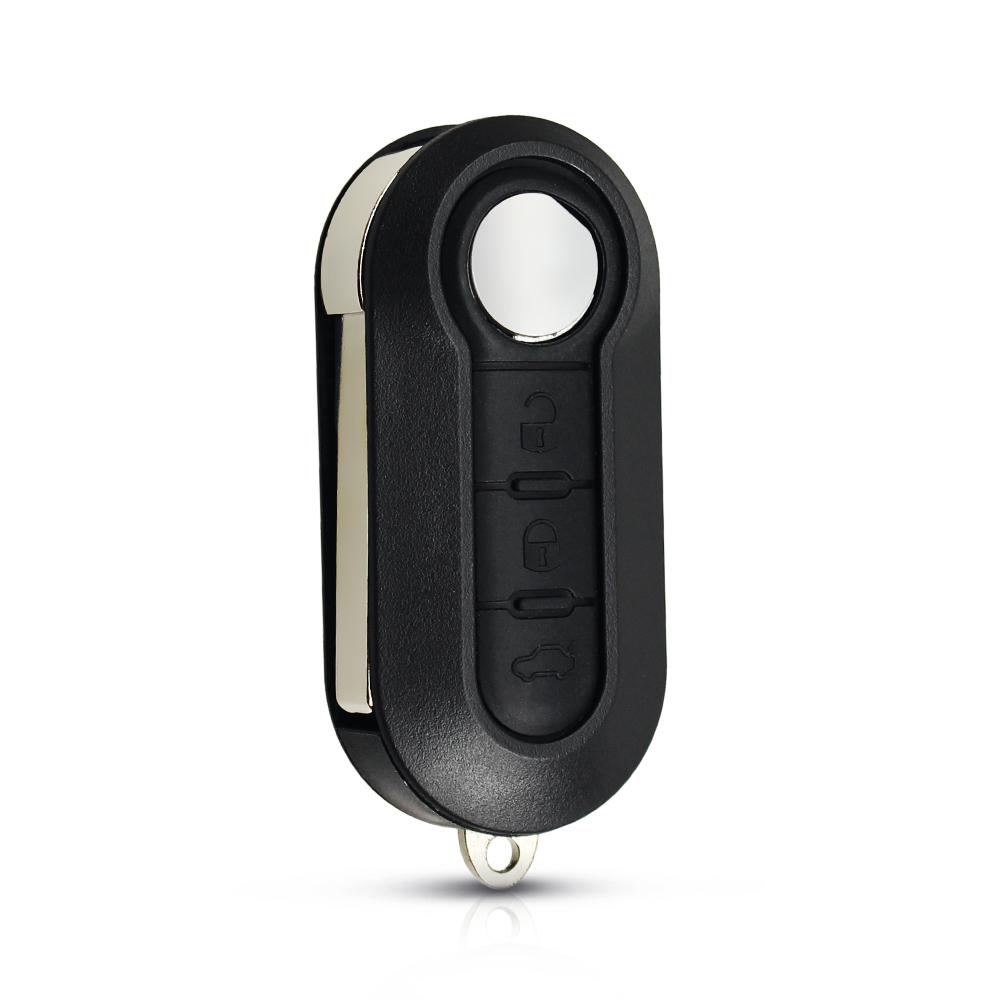 2/3 кнопки Flip Folding Remote Key Case Shell Fobs для FIAT 500 Panda Punto Bravo Автосигналізація без ключа SIP22 Blade