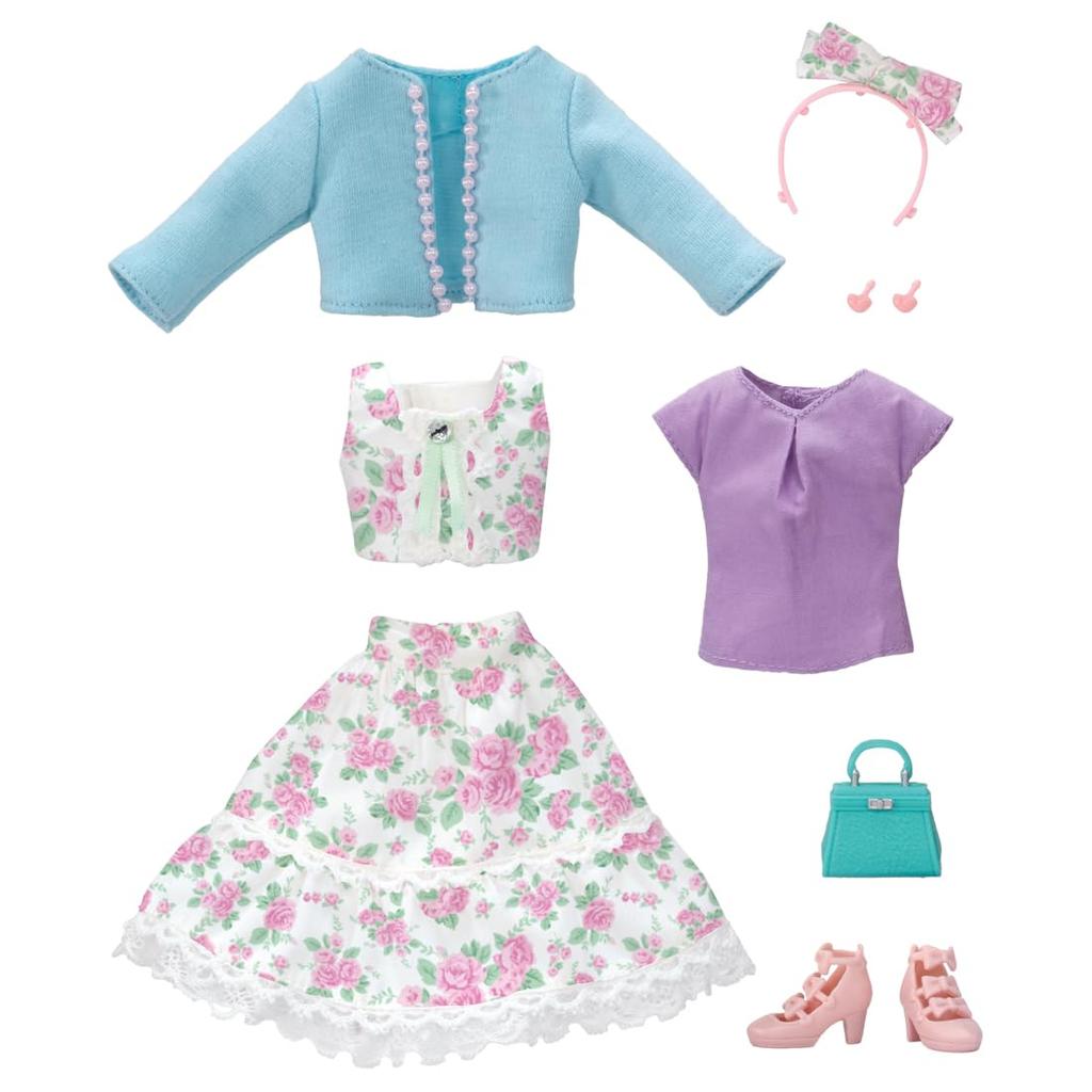 TAKARA TOMY Dress Romantic Dolly Pretend Play Toy for Ages 3 and Up Licca-chan LW-18 Dress-Up