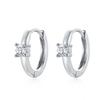  For Women Sterling Color Hoop Earrings Heart Ear Hoops Real Color  Jewelry Original JewelryHeart Jewelry