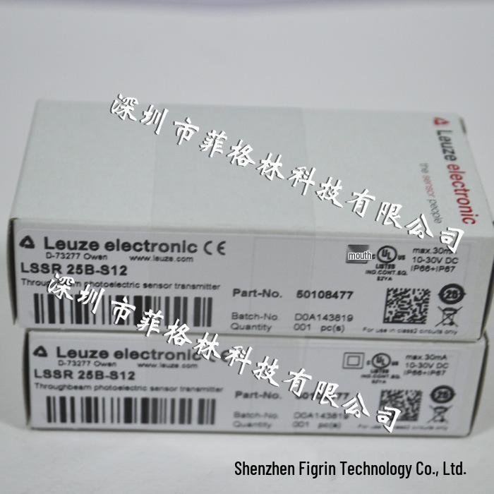 Leuze LSSR 25B-S12 Through-beam Photoelectric Sensor - Real Product Photo