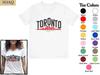 Toronto City Tshirt Soft And Comfortable S In Vibrant Colors Toronto Skyline Toronto Canada Landmarks Tshirt Unisex Gift