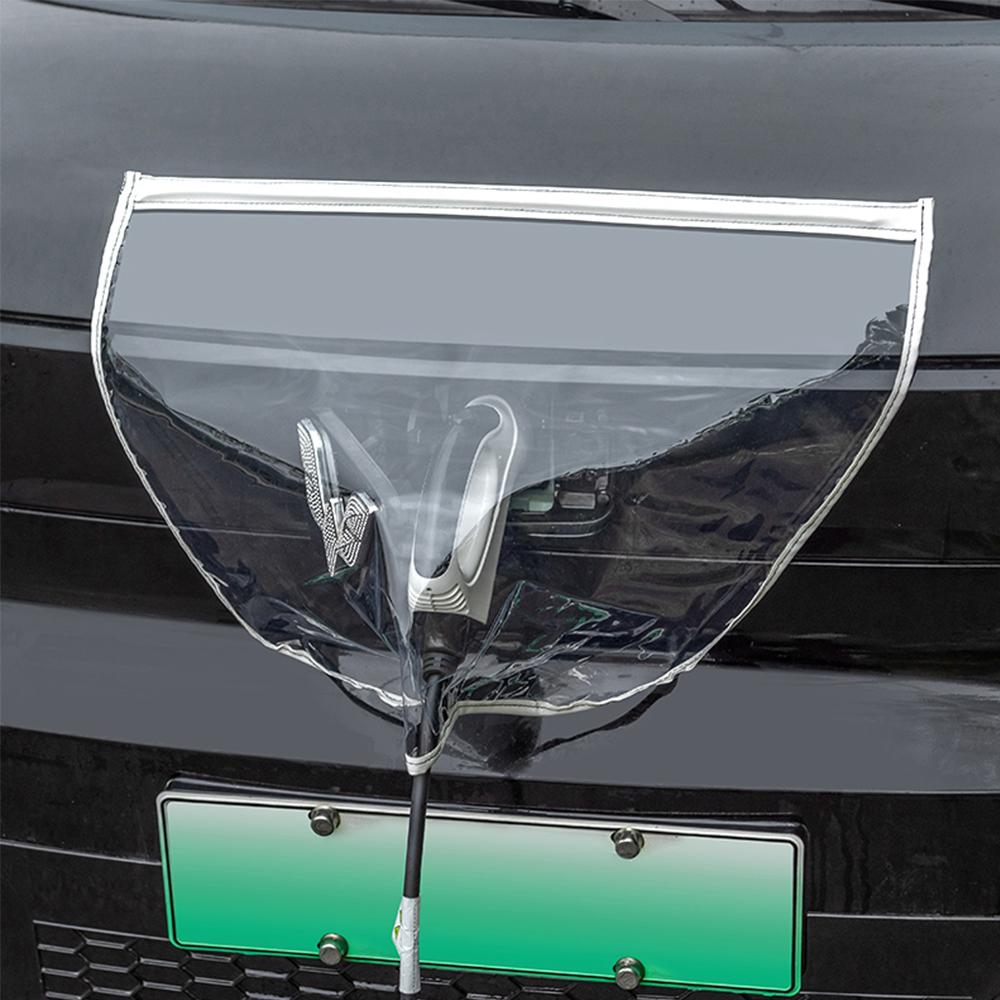 Porta di ricarica per auto universale New Energy Copertura antipioggia Pistola di ricarica per auto Copertura impermeabile Copertura per neve e pioggia Accessori per la protezione dell'auto
