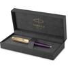 Parker Ballpoint Pen 51 Premium Plum GT Medium Point Gift Box Genuine Imported Product 2123518 Oil-based