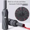 Strong Windproof Automatic Umbrella 72 Bone Sunshade Large Size Uv Protection Folding Men's Umbrella Rain Umbrellas for Women