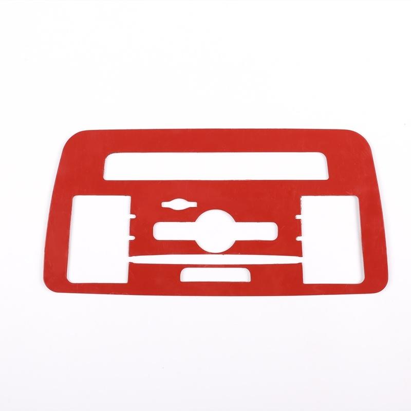 Carbon Fiber Styling Car Center Console Multimedia CD Decorative Sticker For Mercedes Benz A Class CLA 15-19 GLA 13-18