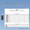 Youmash U-RZ520 Smart Facial Recognition Time Clock CN Plug (adapter Included)